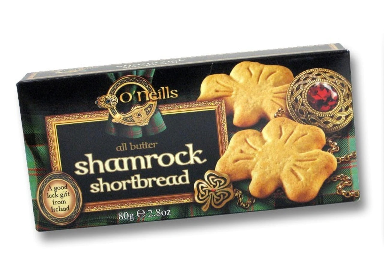 O’Neill’s Shamrock Shaped Shortbread