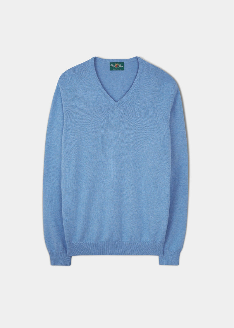 Cotton Cashmere Rothwell V-Neck Sweater