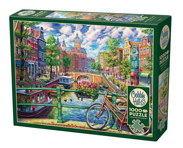 Amsterdam Canal Puzzle - 1000 Pieces