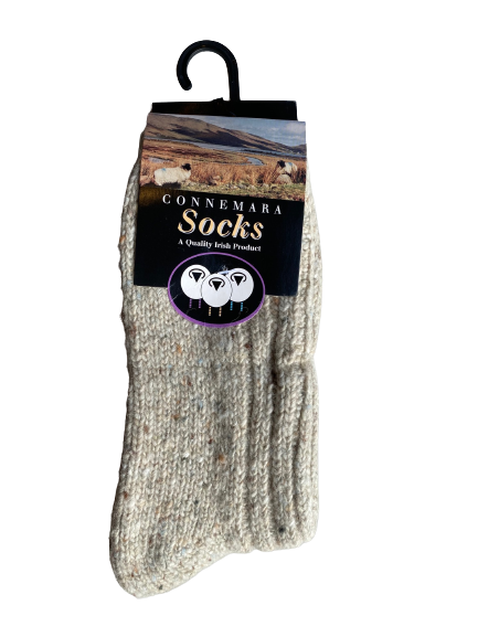 Connemara Fleck Socks - Medium