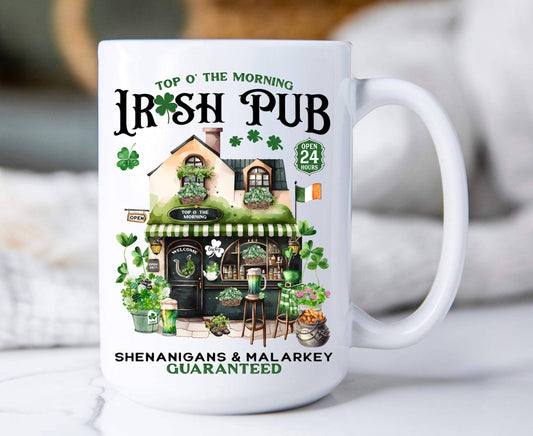 Irish Pub Shenanigans Coffee Mug