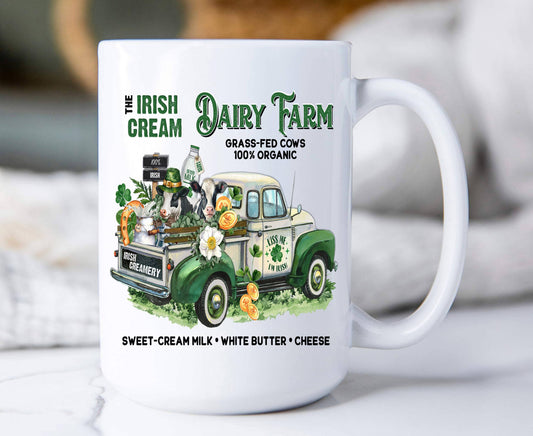 Irish Crème Dairy Farm Coffee Mug