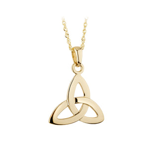 S4247 10k Gold Trinity Knot Pendant