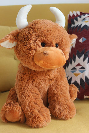 Large Highland Coo - Brown