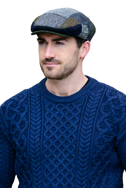 Irish Tweed Patch Cap - Patch A