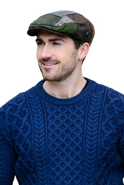 Irish Tweed Patch Cap - Patch B