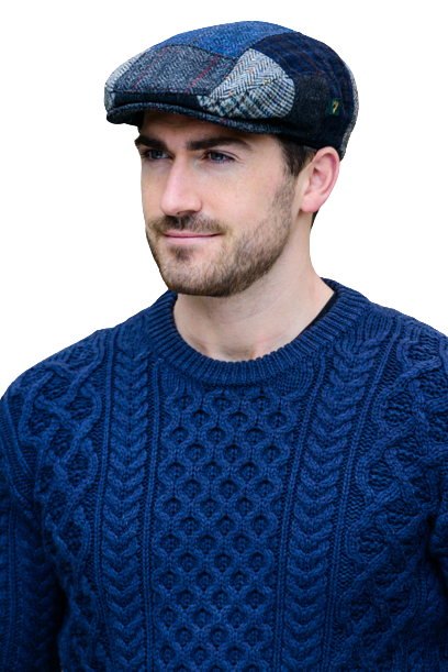 Irish Tweed Patch Cap - Patch C