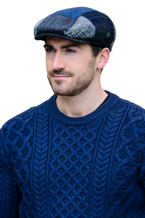 Irish Tweed Patch Cap - Patch C