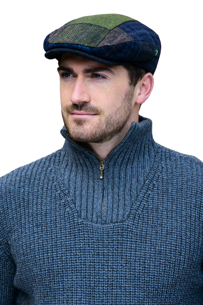 Irish Tweed Patch Cap - Original Patch
