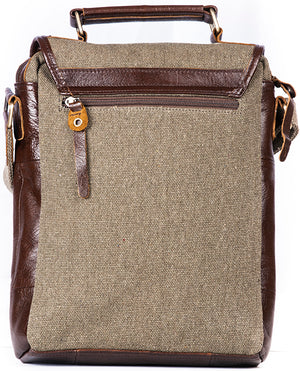 Irish Tweed Leather Bag