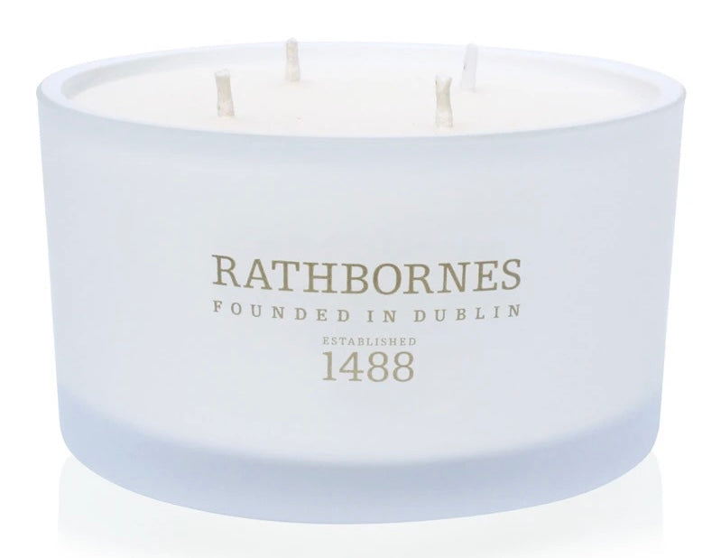 Rathbornes Dublin Tea Rose, Oud & Patchouli Candle