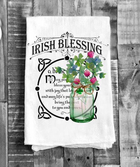 Irish Home Blessing Tea Towel