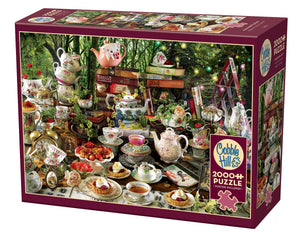 Mad Hatter's Tea Party Puzzle - 2000 Pieces