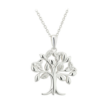 S46362 Sterling Silver Tree of Life Pendant