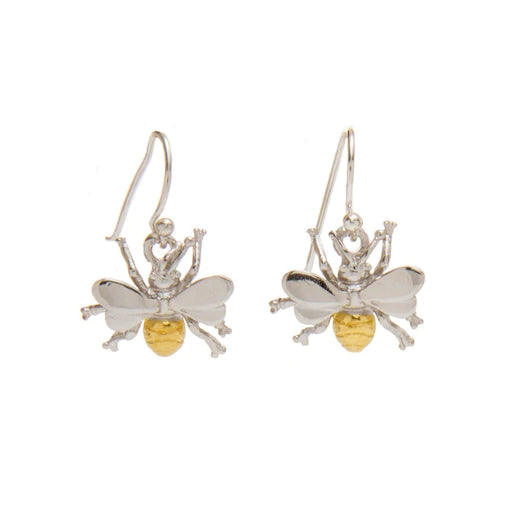 Wildlife Bee Dangle Earrings