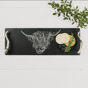 Highland Cow Small Serving Tray