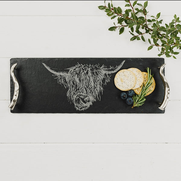 Highland Cow Small Serving Tray