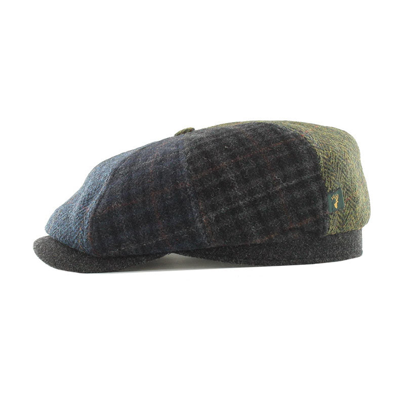 Irish Tweed Driving Cap - Original Patch