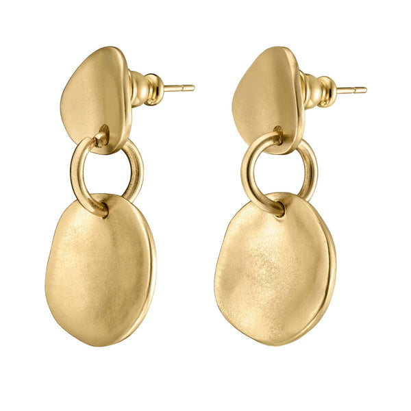 UNOde50 Escamas Earrings - Gold